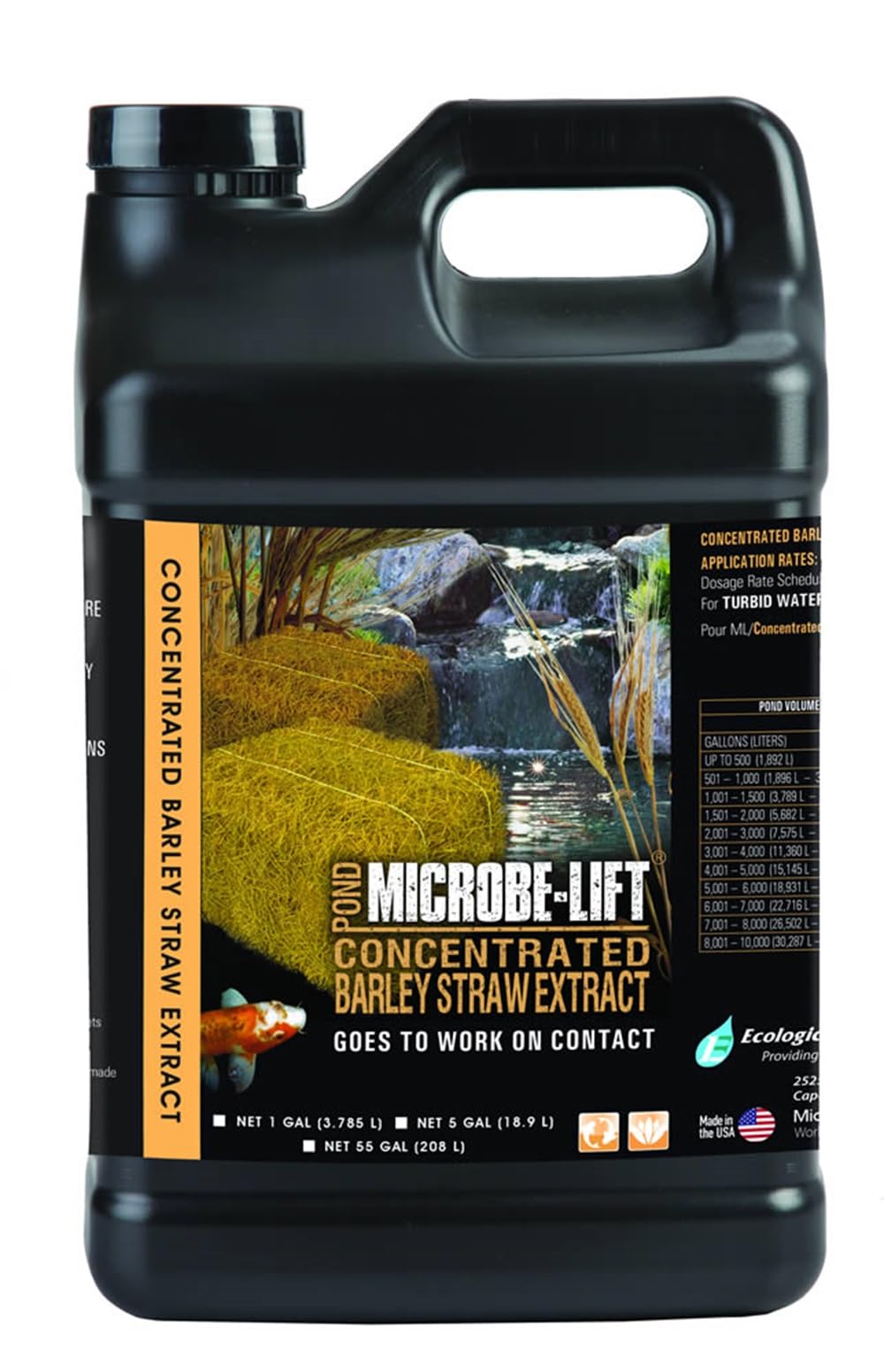Après-shampoing pour étangs MICROBE-LIFT MLCBSE5G concentré paille d'orge 5G