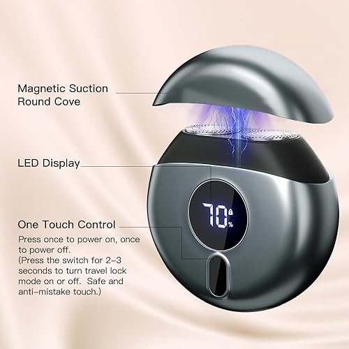 Miniatura 4 de Maquinillas de afeitar eléctricas para mujeres, depilación facial para mujeres, dispositivo portátil de depilación, recortadora de bikini sin dolor