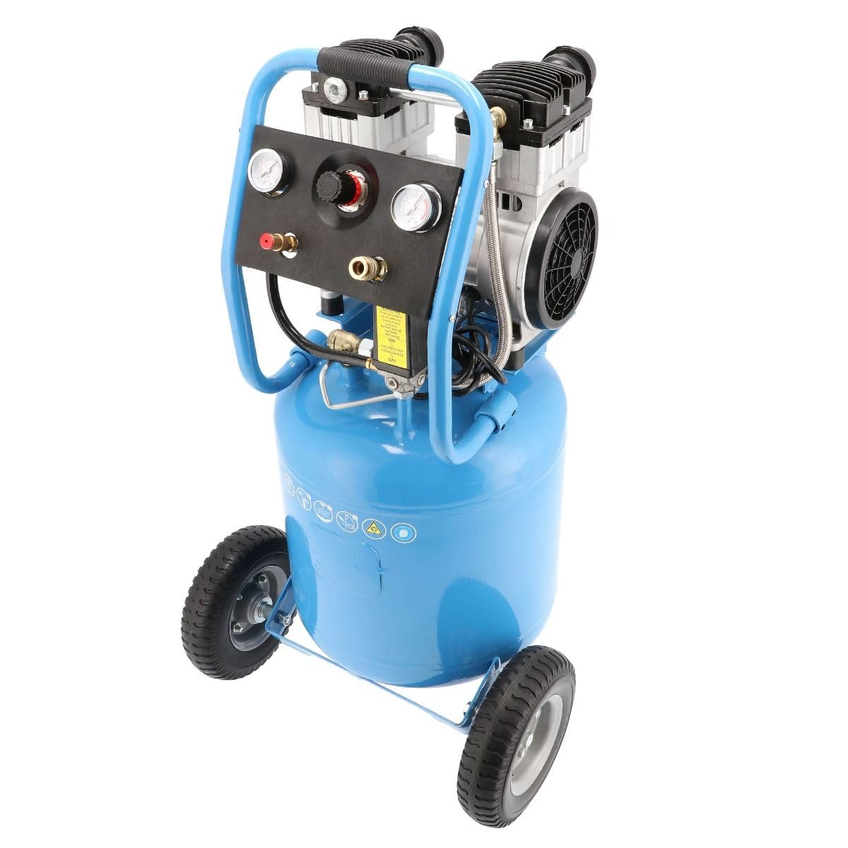 Flüsterkompressor stehend ölfrei LMVO 40-250 8 bar 38L 2 PS/1.5 kW 150 l/min
