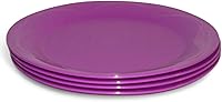 Vista 3 de Tupperware Open House Floresta - Platos redondos (8 pulgadas, color morado baya)