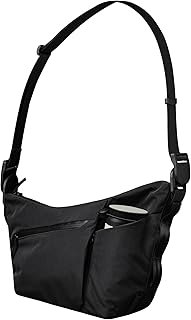 Flow Satchel 4L - Premium EDC Crossbody Bag, Key Tether,Expandable Bottle Pocket - Luggage Pass-Through, Weatherproof