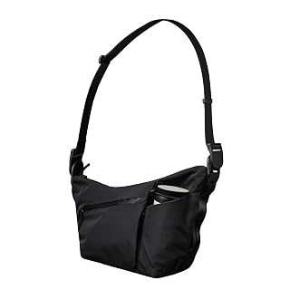ALPAKA Flow Satchel 4L - Premium EDC Crossbody Bag, Key Tether,Expandable Bottle Pocket - Luggage Pass-Through, Weatherproof - Amazon product rated Grade A