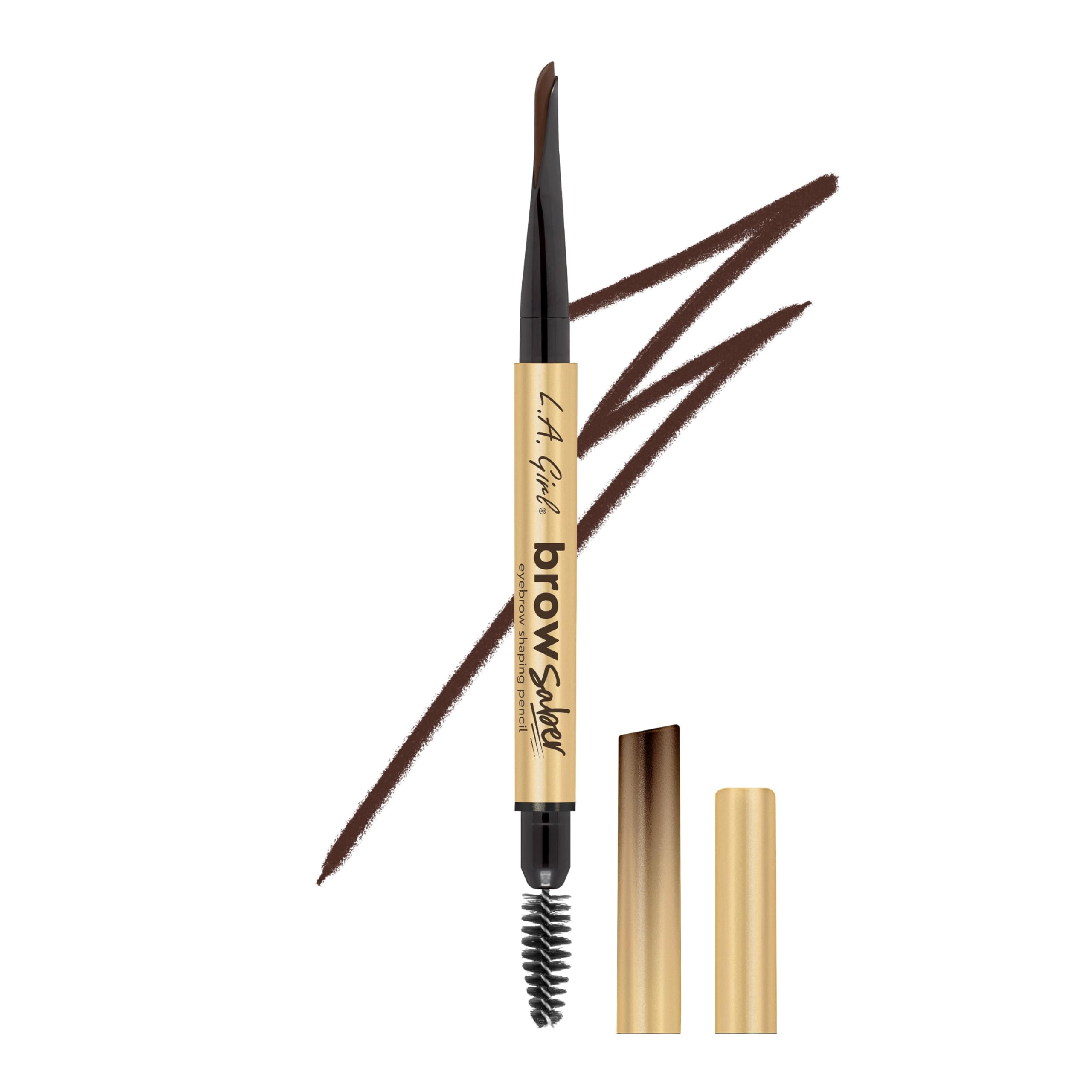 L.A. Girl Brow Saber Eyebrow Pencil, Deep Brown GBP369