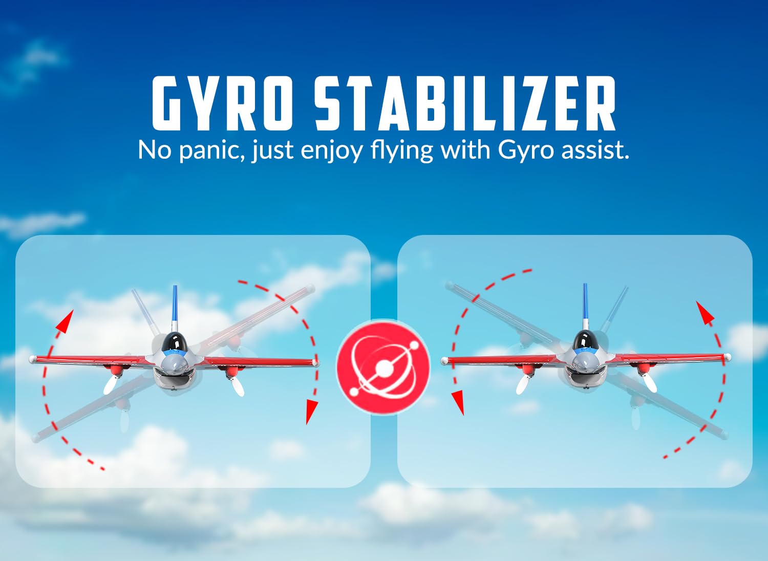 volantexrc Aereo RC F-16 Fighting Falcon - Jet Militare con Luci, 2.4Ghz 2CH, Pronto al Volo, Ideale per Principianti