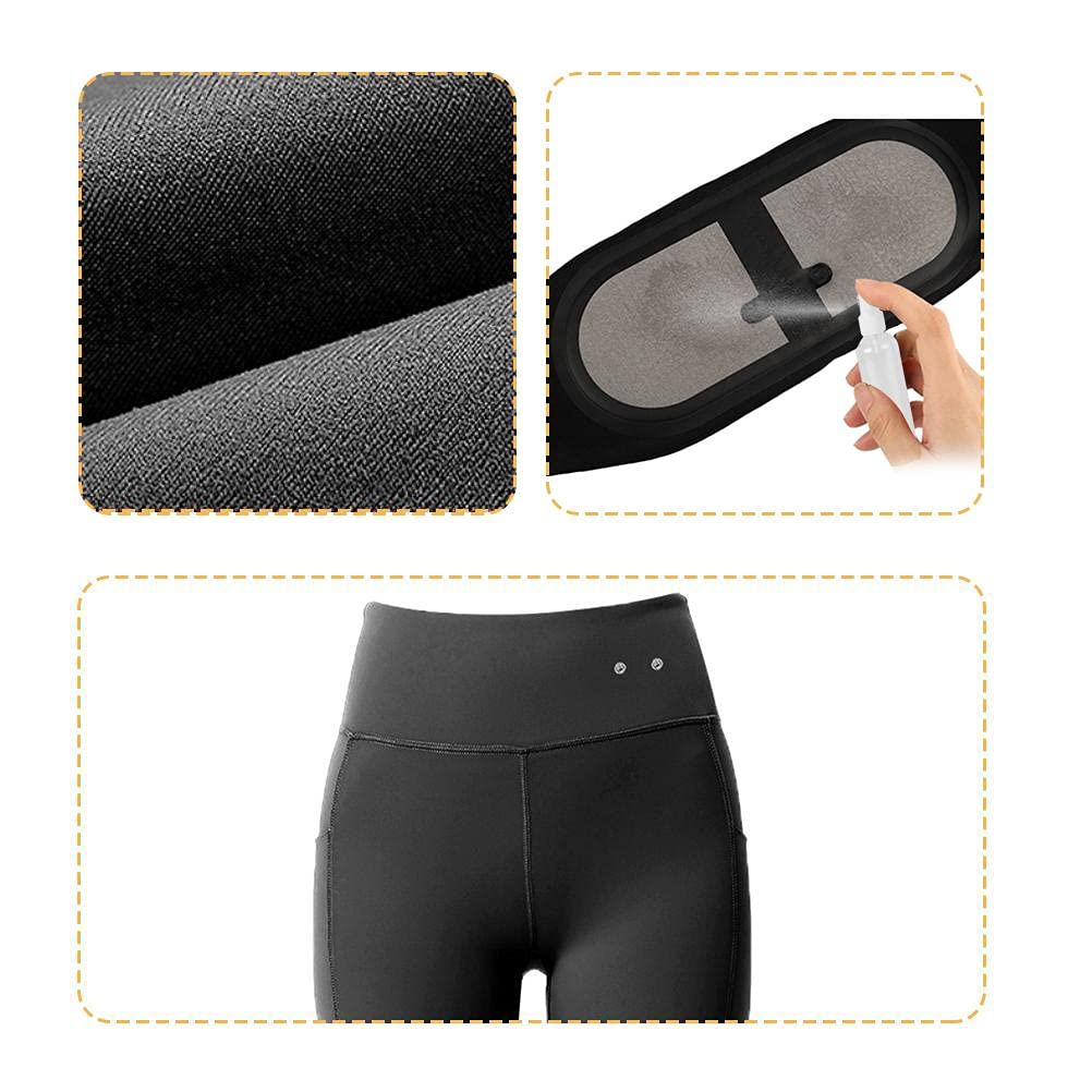 Pantaloni da Yoga EMS Current con Tasche per Fitness e Sollevamento per Anca (M)