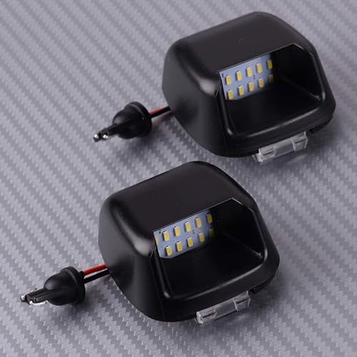 Miniatura 3 de beler 2 luces LED de matrícula para Nissan Navara Frontier D40 2004-2018