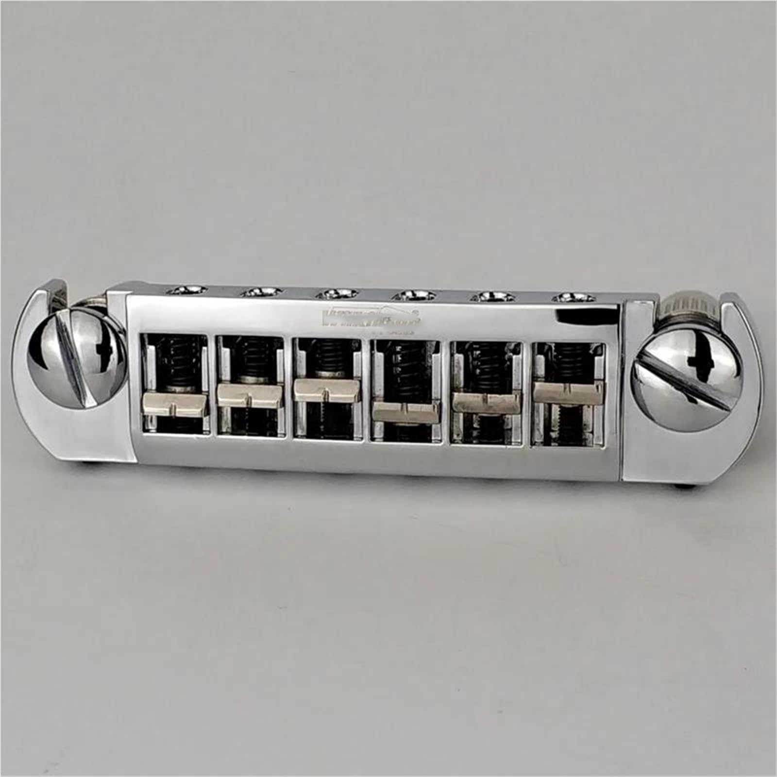 Puente de cola envolvente ajustable cromado plateado para guitarra eléctrica LP Puente Genérico Guitarra Acústica