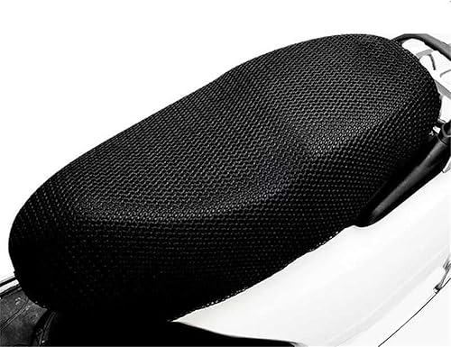 Funda de asiento de motocicleta, cubierta de asiento transpirable de malla para motocicleta, cubierta de asiento de scooter de malla, protector de