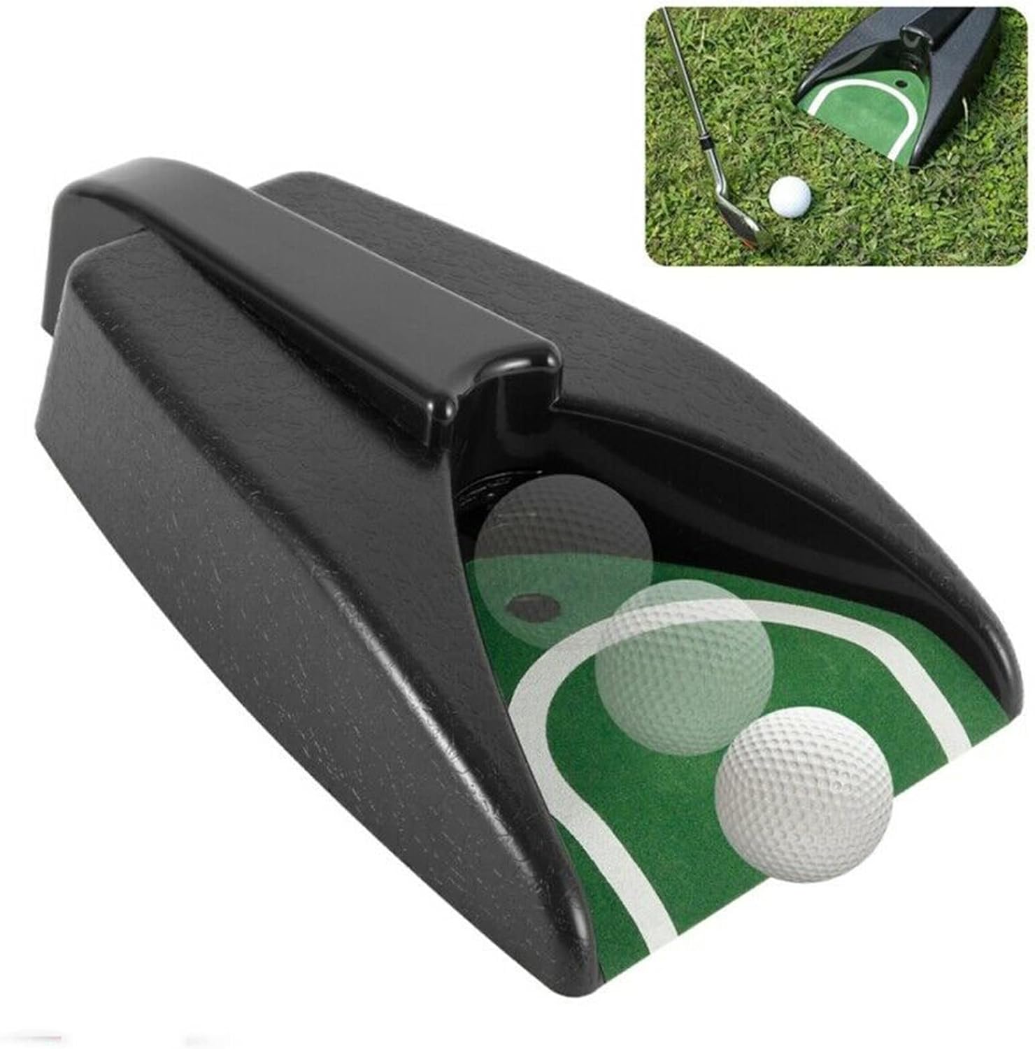 Golf Automatic Putting Cup, Golf Ball Automatic Putting Returning Machine, Automatic Return
