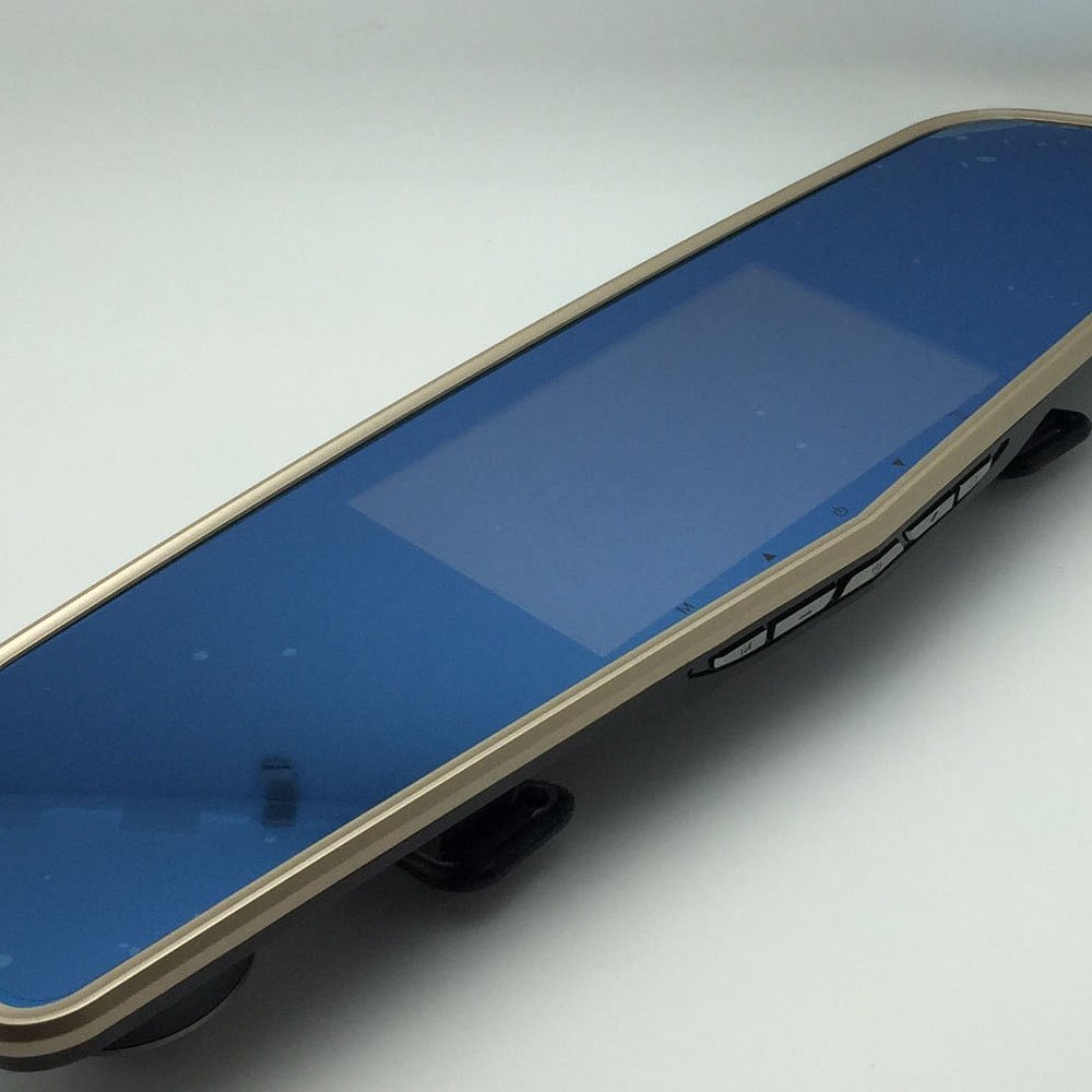 Eaglerich Full HD 1080P Car Dvr Camera Novatek 96655 4.5 Inch Rearview Mirror Digital Video Recorder with Dual Lens Registrar Camcorder