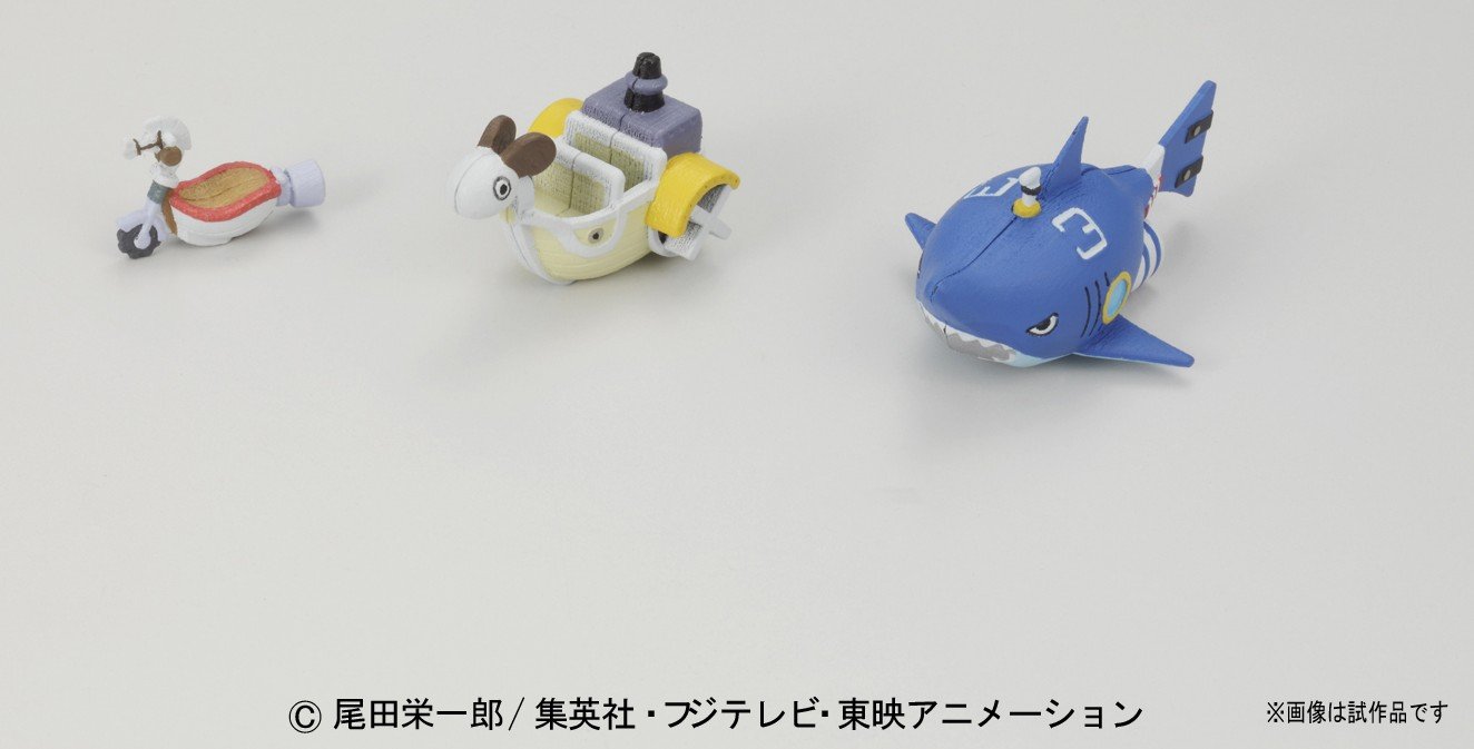 Bandai Hobby Thousand Sunny Model Ship Action Figure