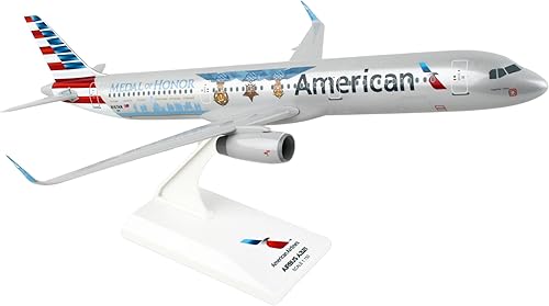 Miniatura 2 de Daron Skymarks American A321 New Livery Aircraft escala 1150