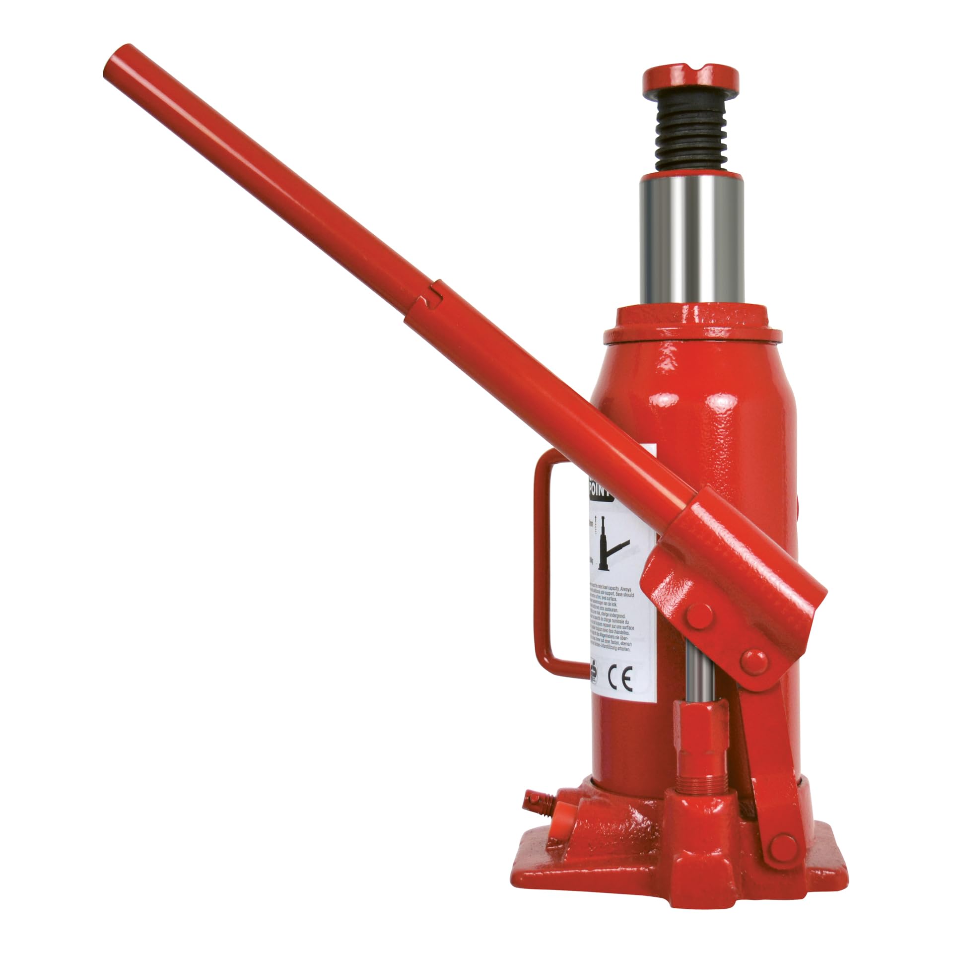 CARPOINT 0677812 Martinetto idraulico idraulico Rosso