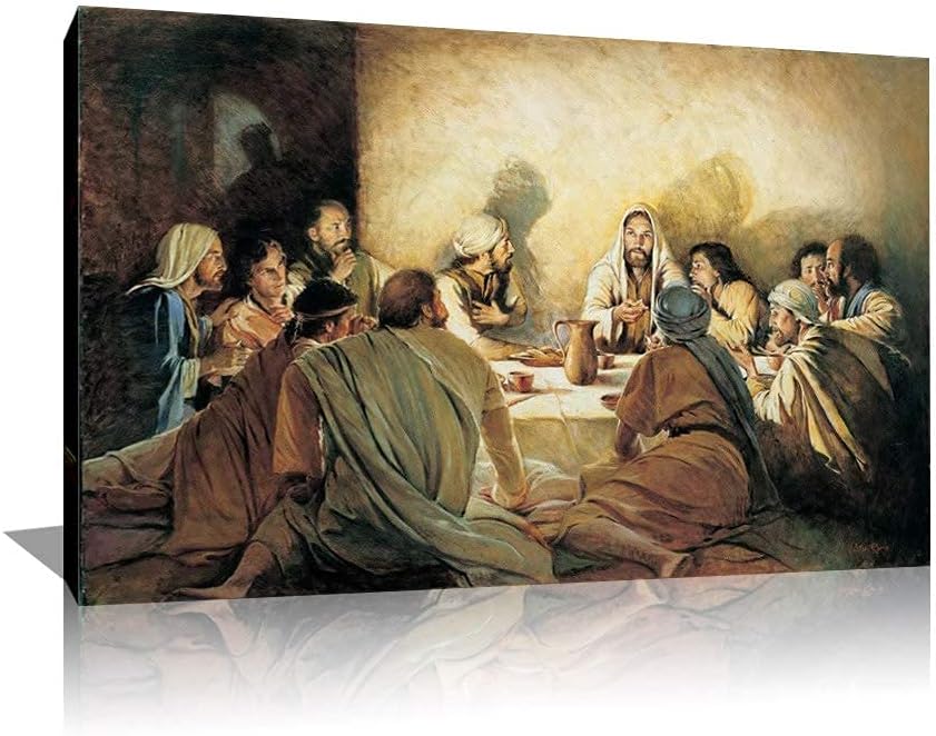 Decor 24"X35"Inch Last-Supper-Jesus-Christ Movie Poster Custom Art Print