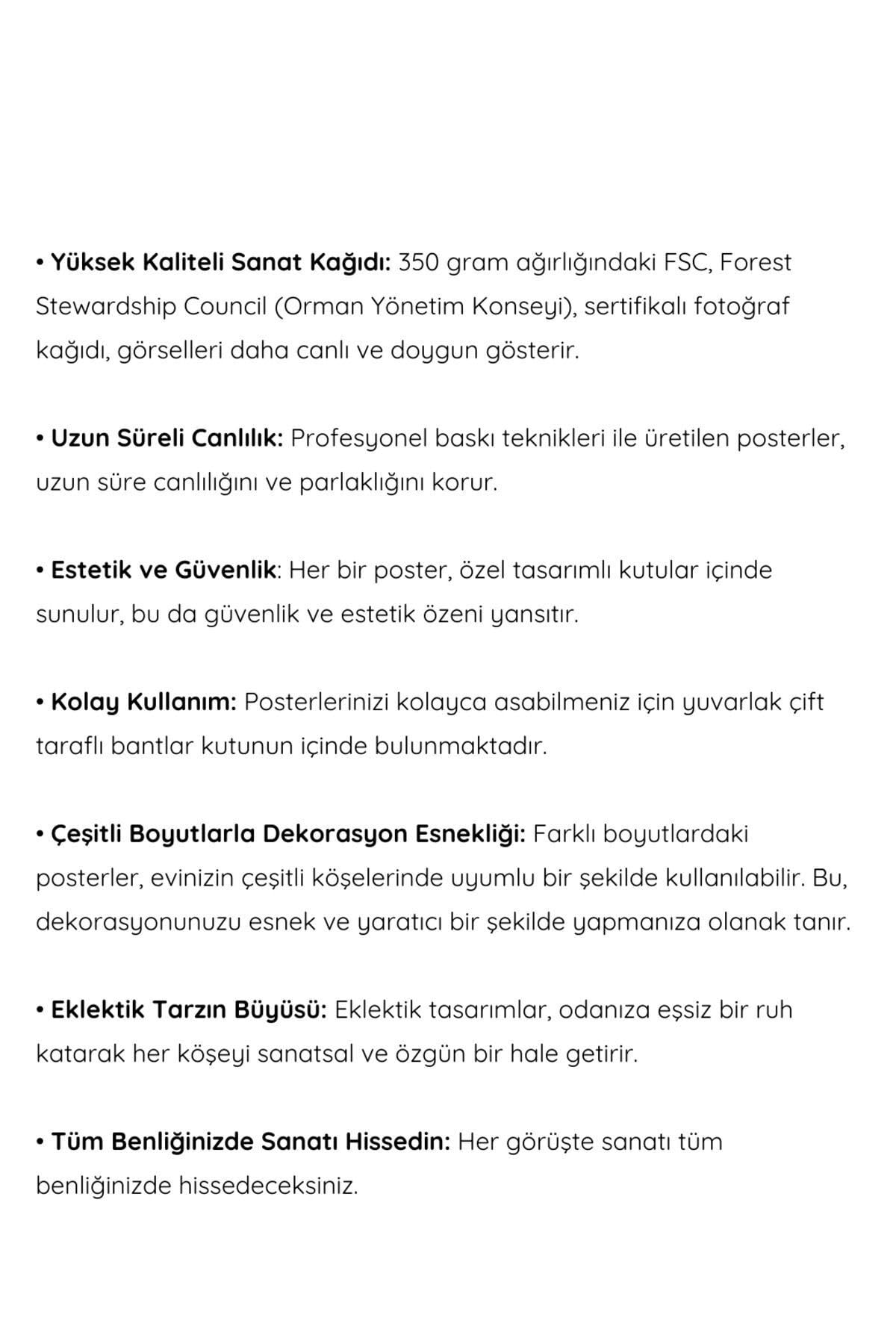 GUGUK Avant Temalı Eklektik Poster Seti-1