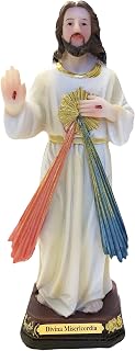 Gigi's Classy Kids 5" Inch Divine Mercy Statue Figure Figurine Estatua Imagen Senor Divina Misericordia Religious Gift
