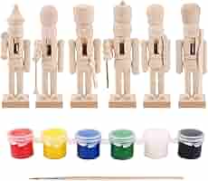 Großer Weihnachts Nussknacker 38cm - DIY Bemal Set Für Weihnachtsdeko