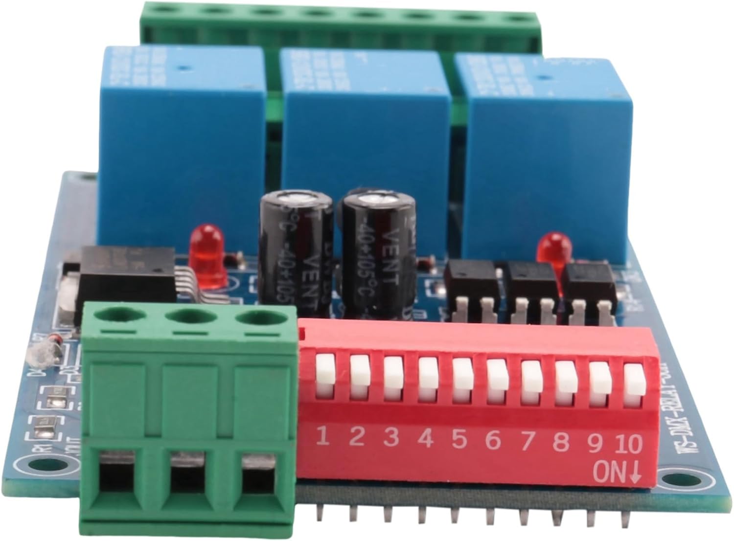 3X 3CH DMX 512 RELAY OUTPUT, LED Dmx512 Controller Board, LED DMX512 Decoder,Relay