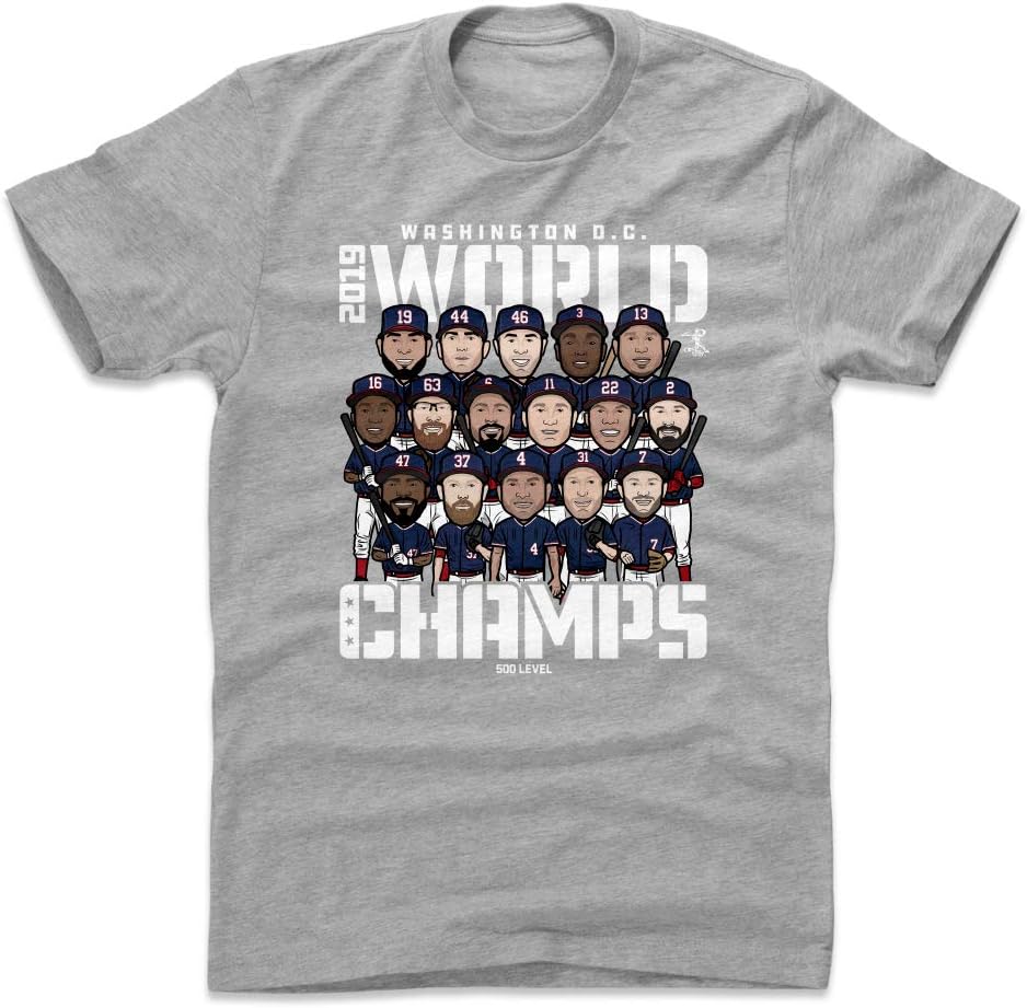 500 LEVEL Washington Shirt - Washington Baseball 2019 World Champs