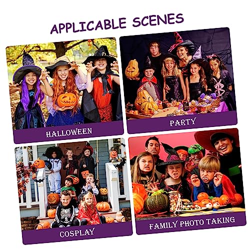 FRCOLOR 2sets Halloween Thema Besen Besen Dekorative Ornament Einzigartige Kreative Für Tür 2 Stücke * 2