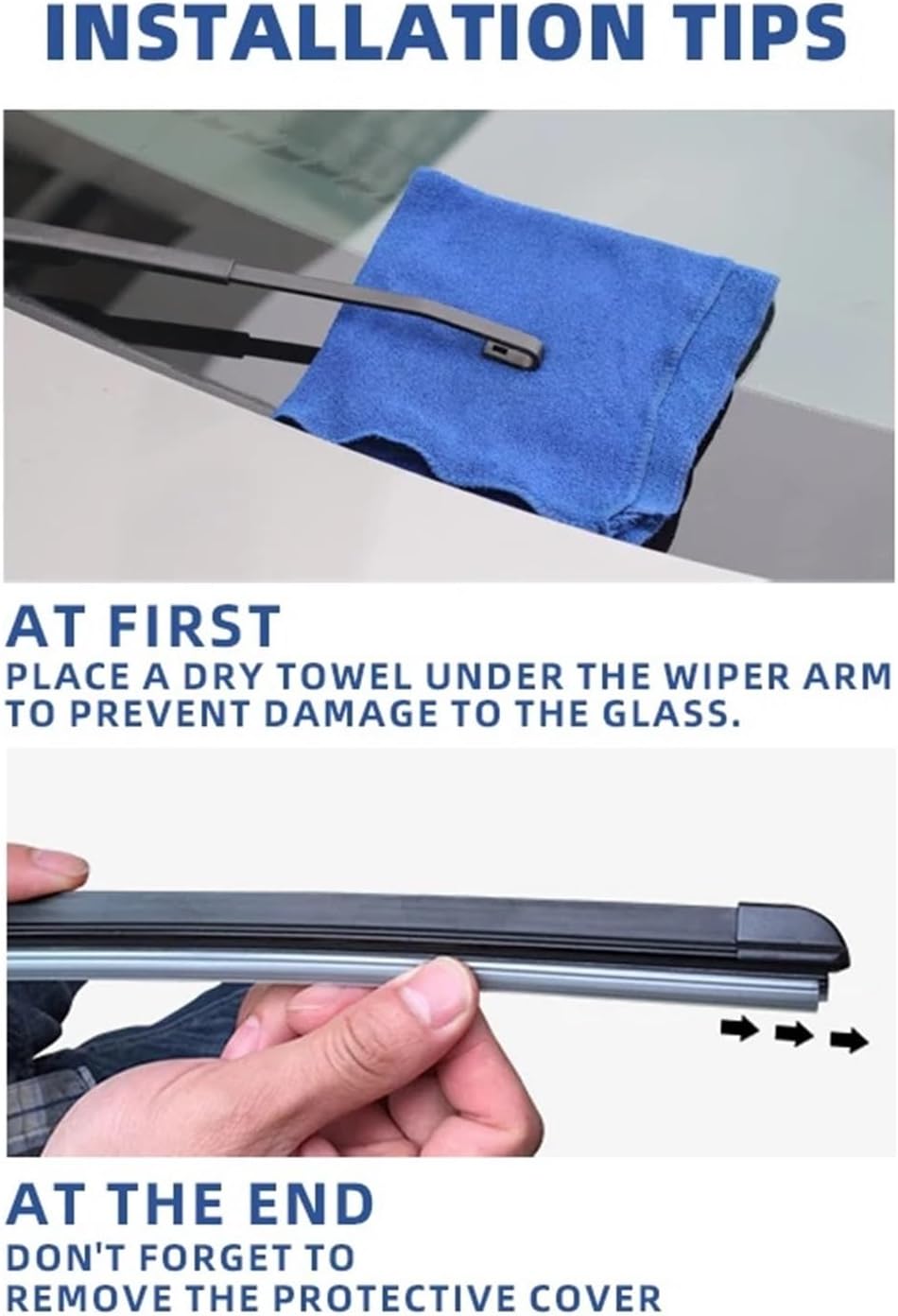 LHD Front Rear Windshield Wiper Blades Fit For 2007-2023 Accessories 2008 2012 2013 2016 2018 2020