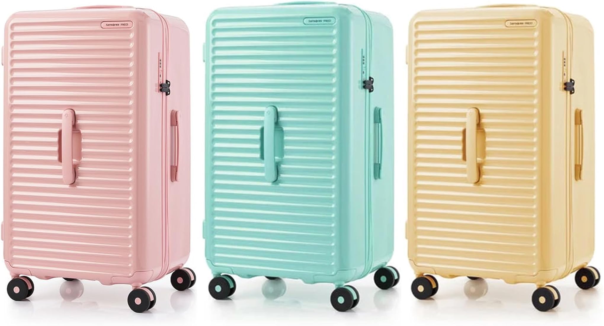 Buy Samsonite Red TOIIS Blossom Expandable 74 Cms Polycarbonate