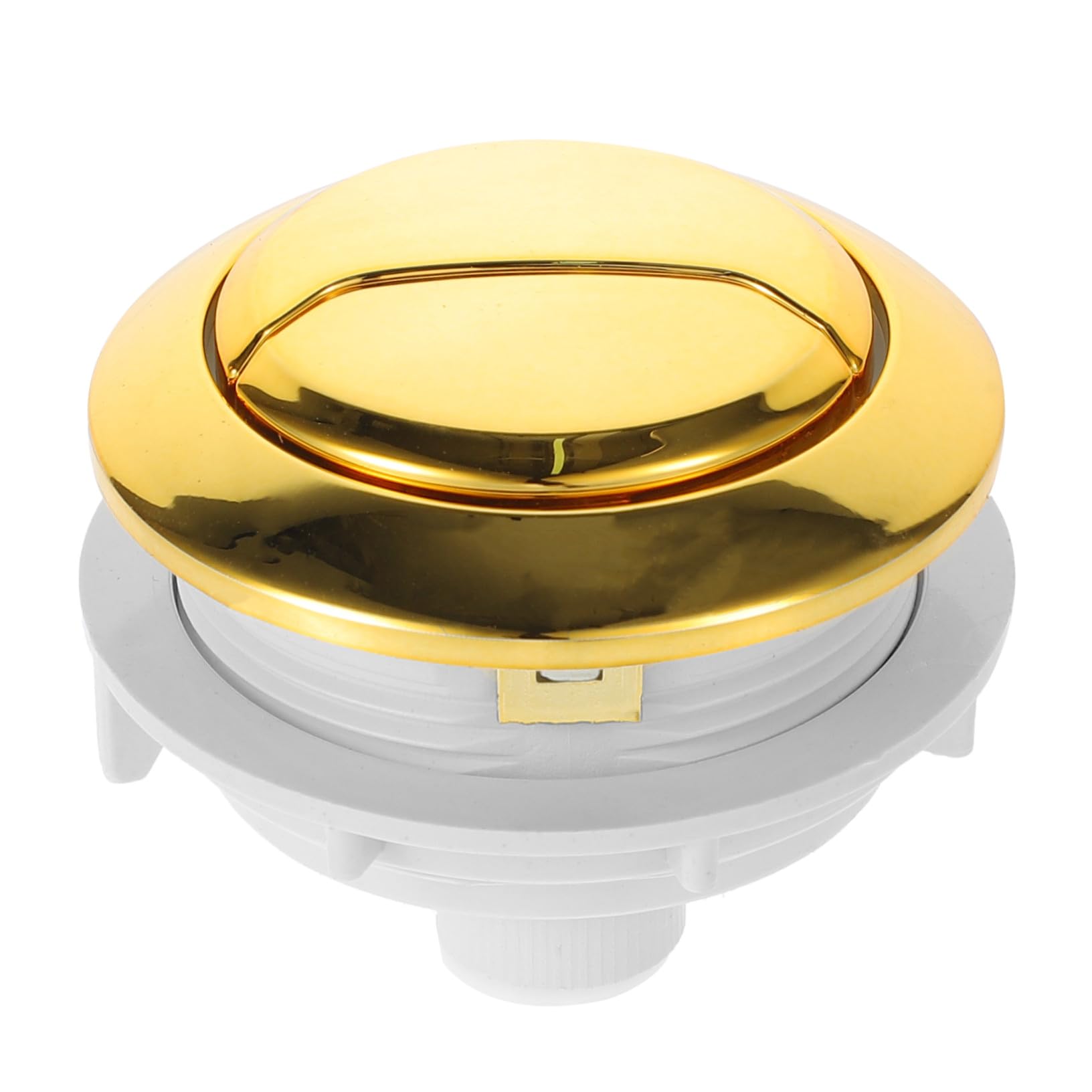 Bouton de Chasse d'Eau Or Brossé Haute Qualité pour Toilette Chic
