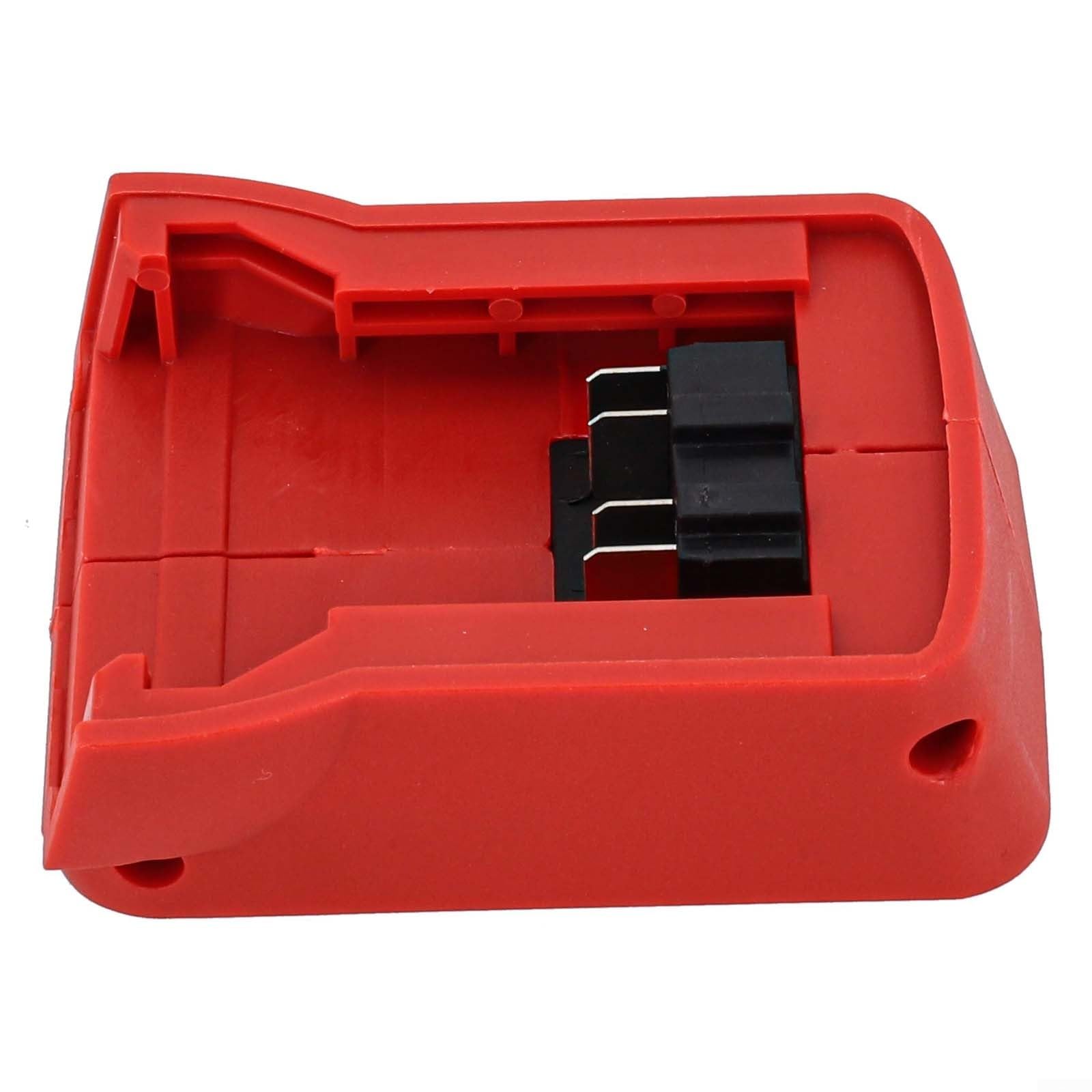 18V Battery Adapter for Lithium Power Tools, Connector Terminal Block Replacement, Plastic DIY Mount for 48-11-1828 48-11-1815 Models