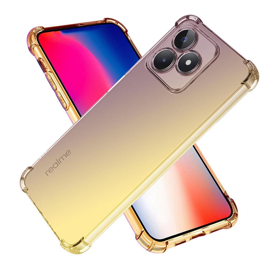 SEAHAI Cover per Realme C63/Realme C61/Realme Note 60/Realme Note 60X, Custodia Protettiva Ultra Sottile ed Elegante in Silicone TPU Trasparente, Bello Fiori Colorful Cover Antiurto Case - Panda