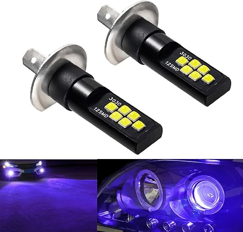 Miniatura 22 de Socal-Led Lighting 2x Focos avanzados de luces Led de niebla, 3030 SMD brillante, colorido, diurno de la ejecución de la lámpara DRL, Rojo