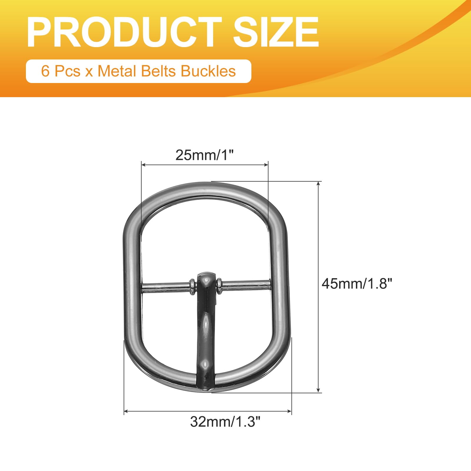 PATIKIL Single Prong Buckle - Image 2