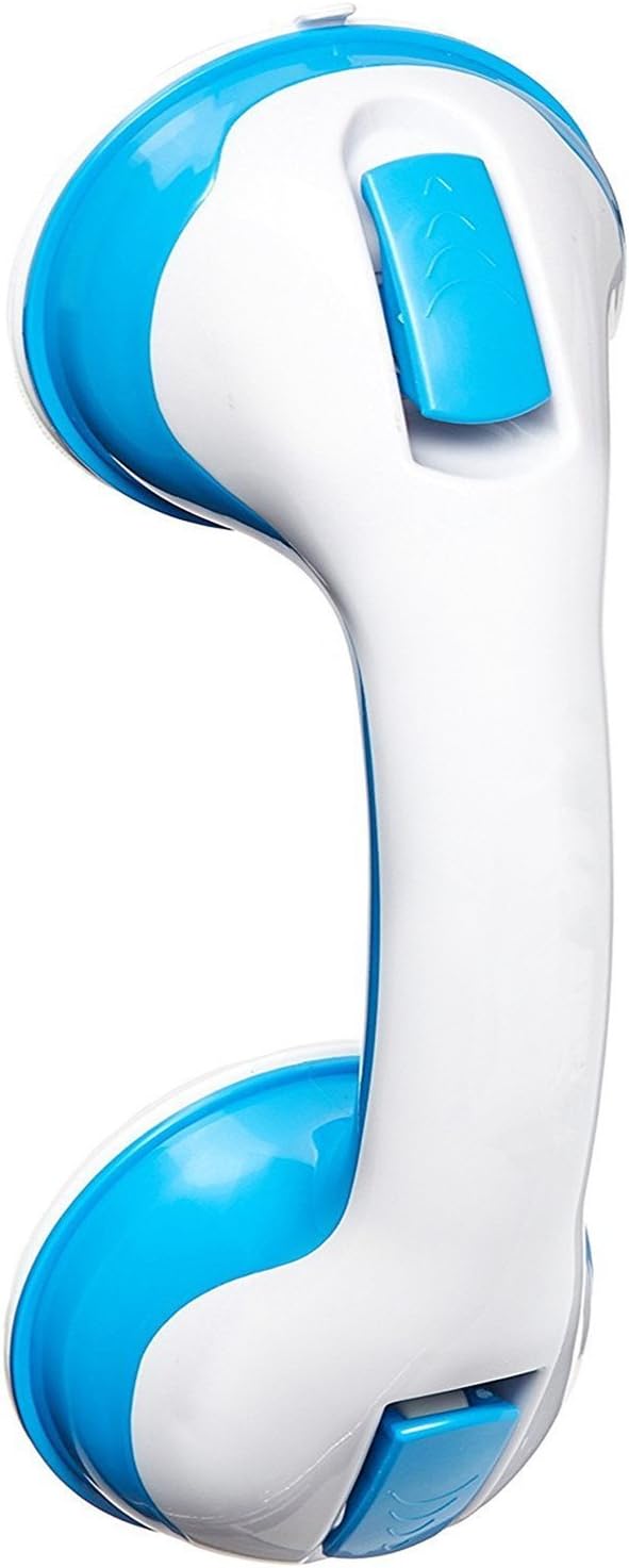 Super Anti Slip Grip Suction Bath and Shower Handle Portable Support Grip Grab Handle Door Grab Bar,Set of 2