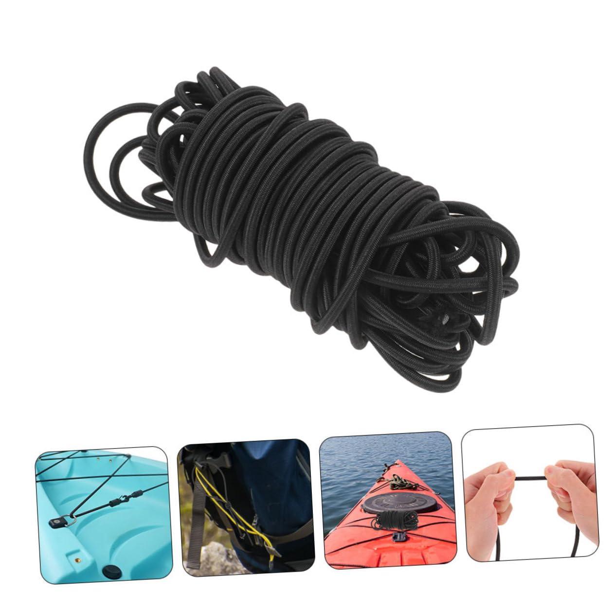 OSALADI Cordon Élastique Rond pour Chaussures De Sport Remplacement De Lacets Facile à Insérer Et Réutilisable