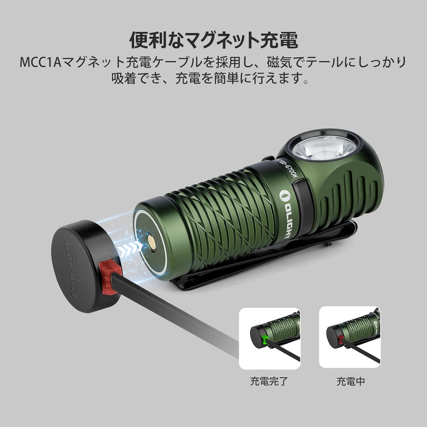 OLIGHT(オーライト) Perun 2 Mini ヘッドライト 懐中電灯兼用 高 OLIGHT(オーライト) Perun 2 Mini ヘッドライト 懐中電灯兼用 高