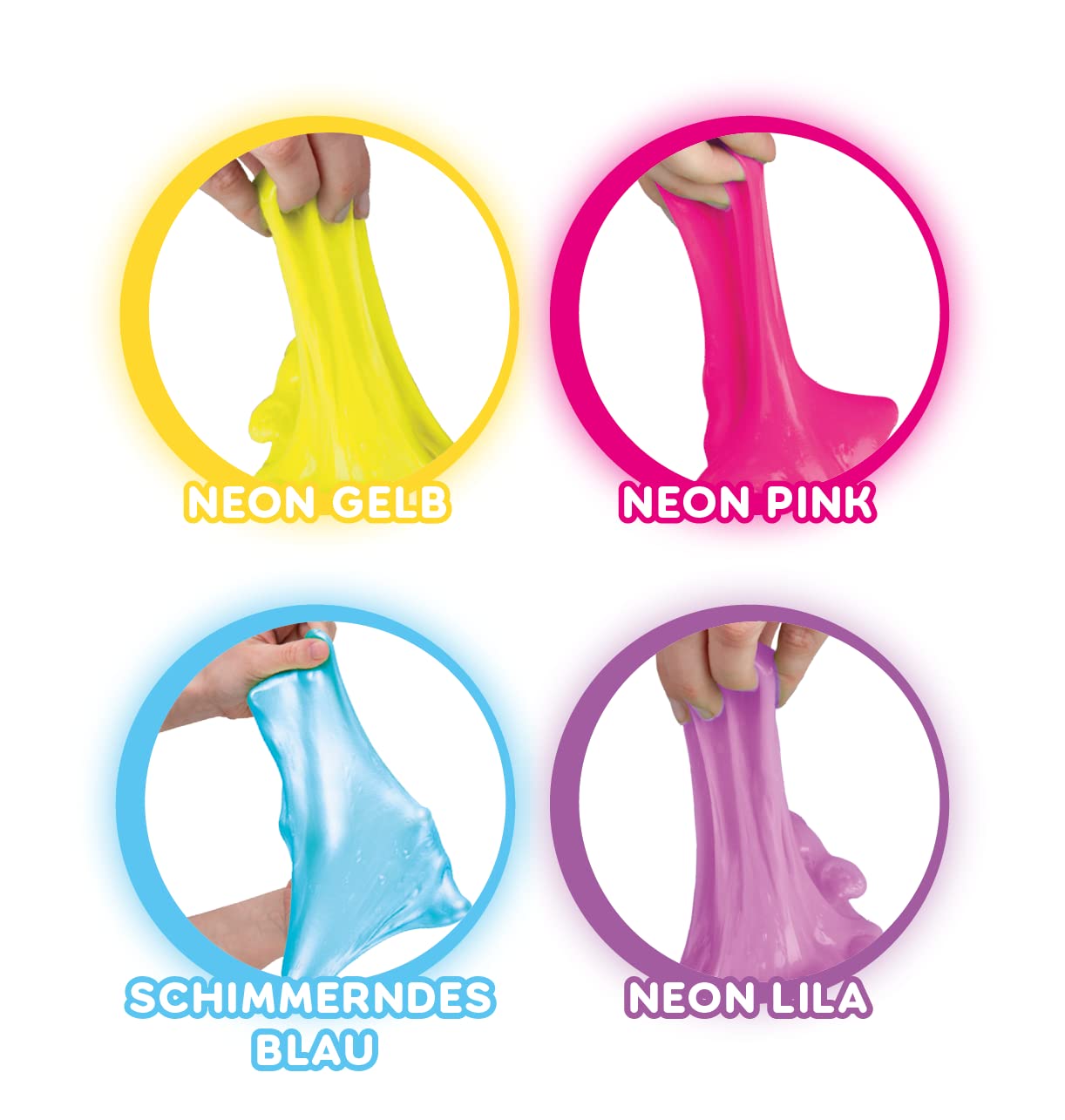 Slimy Super Combo Set Originale – 9 Slime E 10 Mixin Per Bambini (1.6kg) | Regalo Creativo E Divertente Per Bambini 5+ - 3