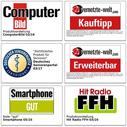 VisorTech Funkalarm: GSM-Alarmanlage mit Funk- & Handynetz-Anbindung XMD-4400.pro (Alarmanlage Wohnmobil, Alarmanlage Handy, Überwachungskamera Set) – Bild 8