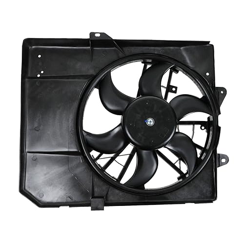 Vista 679 de TRQ Conjunto de ventilador de refrigeración dual compatible con Infiniti EX35 2009 FX35 FX50 2007-2008 G35 2008-2013 G37 2012-2013 M35h 2014-2015