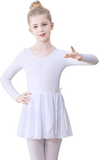 Balletpakje voor meisjes, tutu, balletjurk, korte mouwen Balletpakje voor meisjes, tutu, balletjurk, korte mouwen