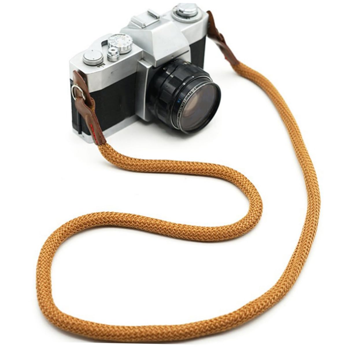 LALAFINA Stylish Leather Camera Rope Comfortable Strap for Slr Micro-single Cameras