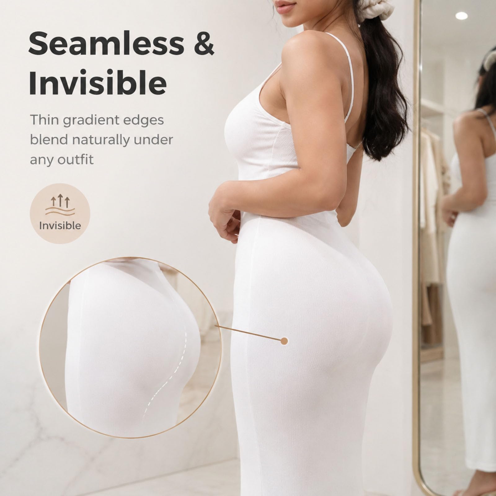 Modellatore per Fianchi in Silicone per Donna, Slip Push-up per Glutei con Imbottitura in Silicone realistica, Che esalta Le Curve