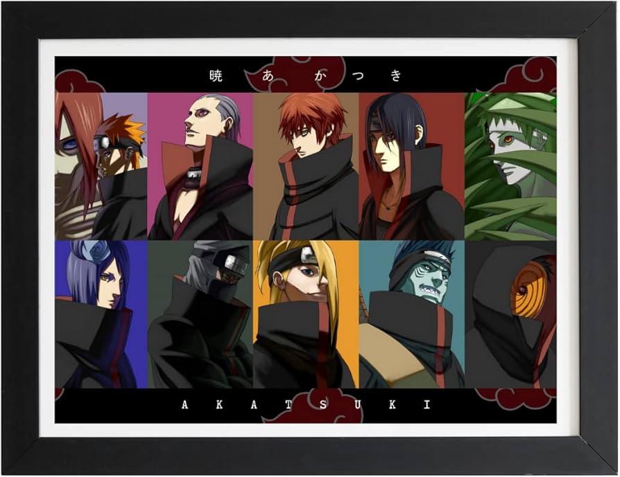 YourCanvas - Akatsuki | Pain, Konan, Hidan, Kakuzu, Sasori