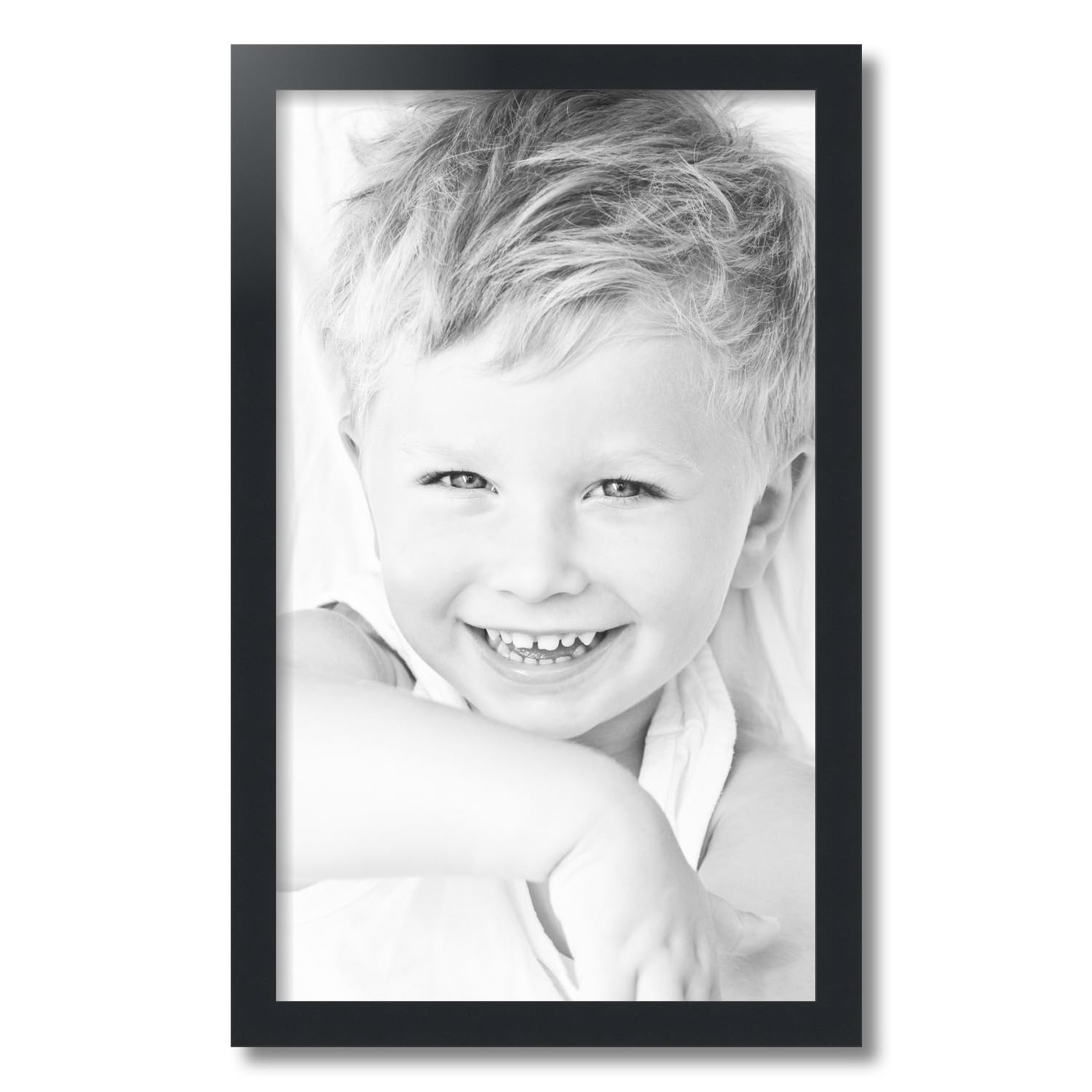 Amazon.com - ArtToFrames 15x25 inch Satin Black Picture Frame