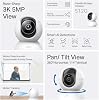 Tapo C230, 3K 5MP, Yapay Zeka Desteği, Hareket Takibi, 360°, 12m Gece Görüşü, Çift Yönlü Sesli İletişim, Bulut/Yerel Depolama, Bebek Ağlaması Tespiti,İç Mekan Wi-Fi Güvenlik Kamerası