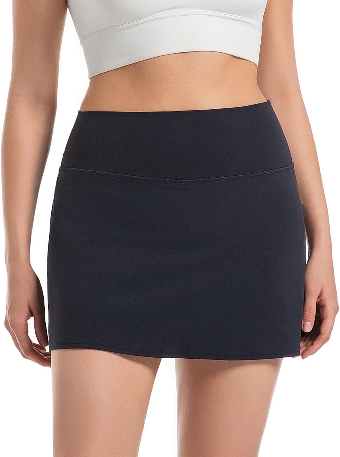 Women's Golf Skirt with Pockets and Shorts Athletic Tennis Pickleball Summer High Waisted Workout Activewear - Image 2