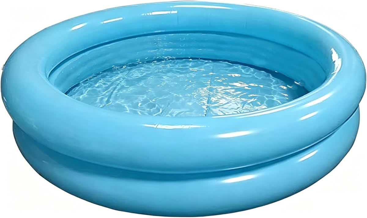 Topwon Inflatable Swimming Pool for Fishing Magnetic Toys Floating Fishing Game, Sand Tray, Outdoor Party Food Tray - Inflatable Pond