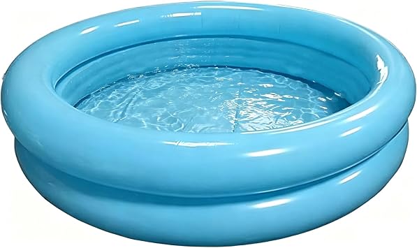 Topwon Inflatable Swimming Pool for Fishing Magnetic Toys Floating Fishing Game, Sand Tray, Outdoor Party Food Tray - Inflatable Pond
