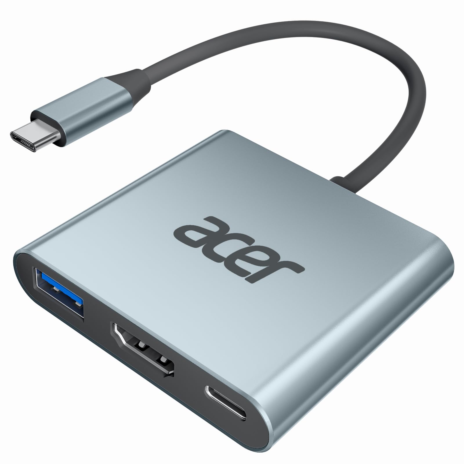Amazon | Acer USB Type C HDMI アダプタ 3-in-1 USB C ハブ 4K HDMI