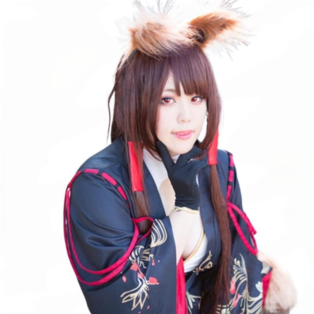 Amazon.co.jp: [Rvicos] アズールレーン 赤城 コスプレウィッグ - 男女