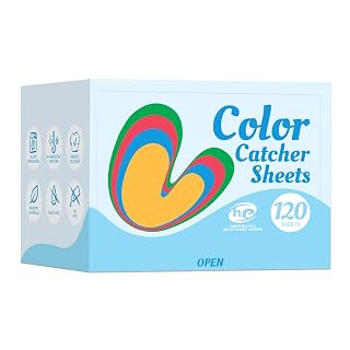 Color Catchers for Laundry - Color Grabber Sheets to Prevent Color Runs, Dye Catchers for Home Use, Fregrance Free Color Guard for Apartment Dorm Hotel (120 Count 1 Pack) - Amazon product rated Grade A