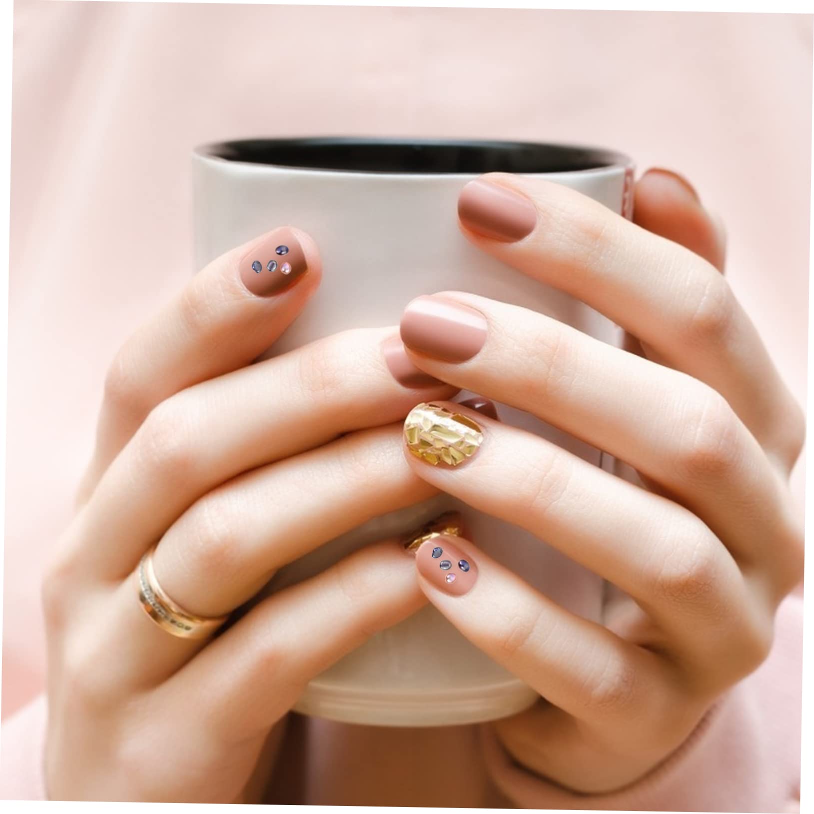 FOMIYES 2 Boxes Pearl Decor Charms for Nails DIY Manicure Ornaments Nail Art Pearls Irregular Manicure Decor